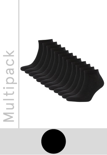 DeFacto black 12-Pack Low Cut Socks AAF29AA27A9367GS_1