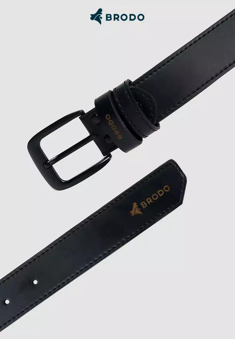 Brodo - Ikat Pinggang Pria Lythime Black