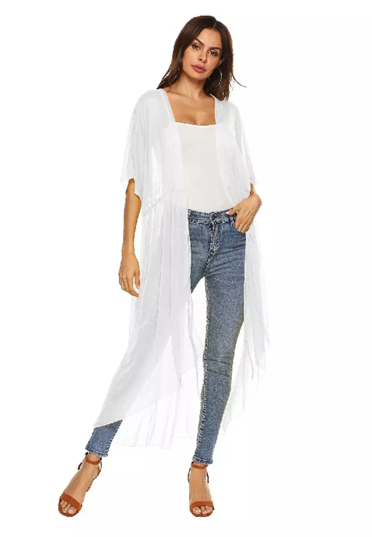Buy LYCKA LTH3100 Lady Beachwear Casual Cover Up Skirts White 2023
