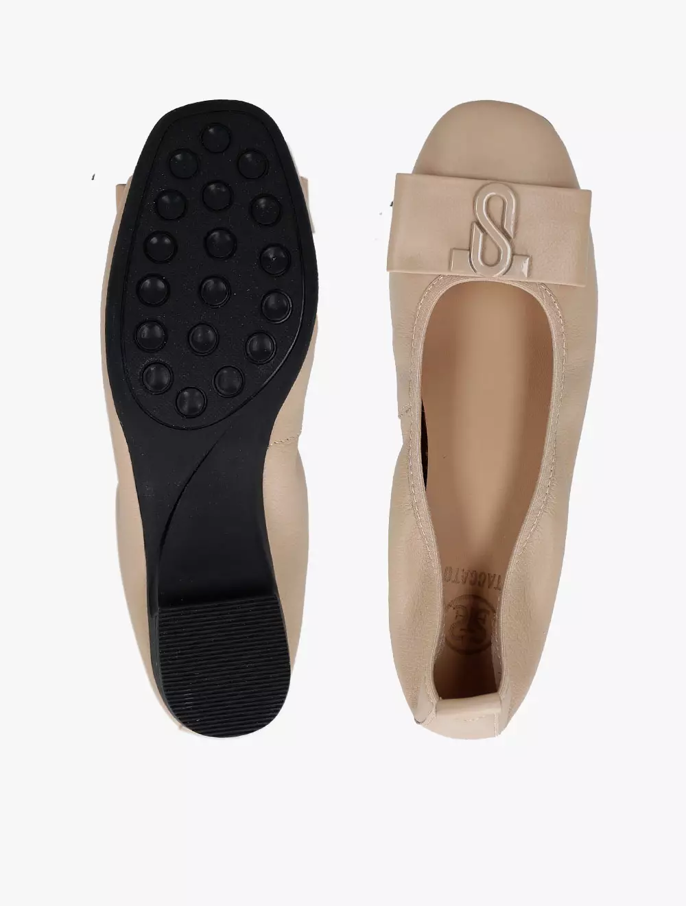 Staccato 311368AP1 Women's Ballerina Flats - Apricot