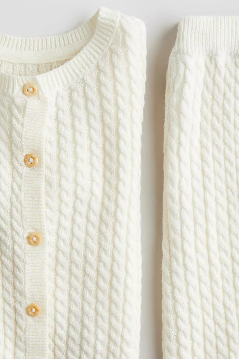 2-piece cotton-knit set