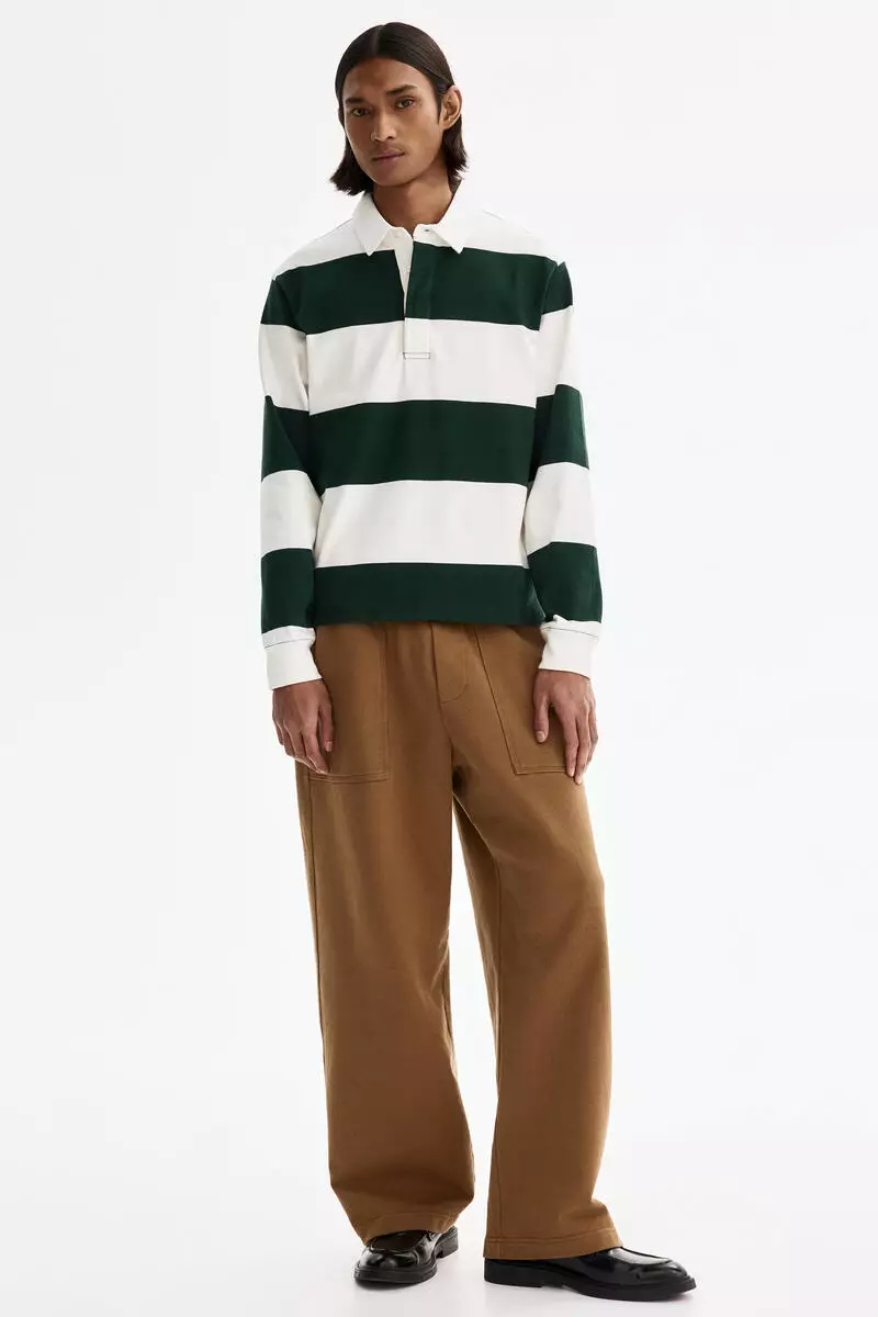 Regular Fit Cotton rugby shirt