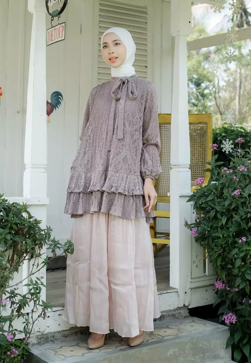 Willow Blouse - Dusty Orchid
