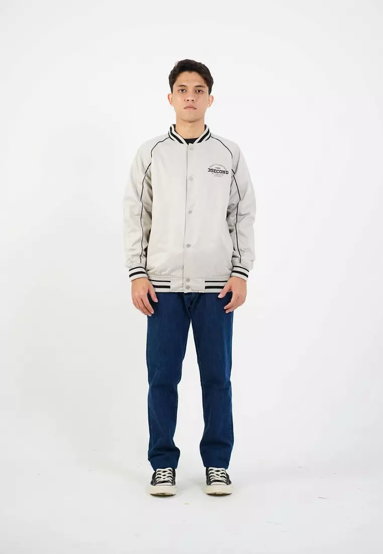 3Second Men's Bomber Jacket Regular Fit Atlas Pedro OL-C180225