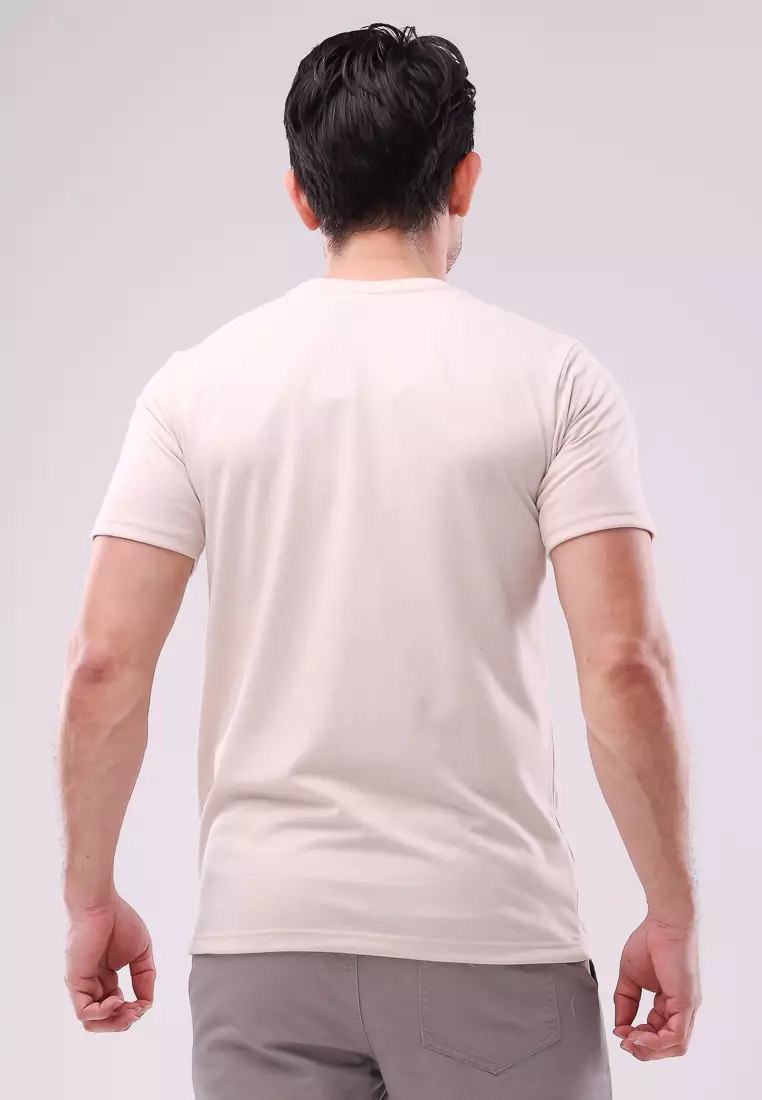 Round Neck Jersey Knits Short Sleeve