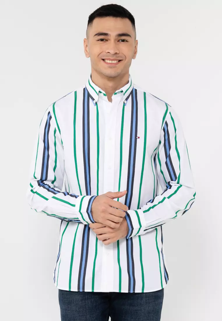 tommy-hilfiger-vertical-stripe-shirt-2024-buy-tommy-hilfiger-online