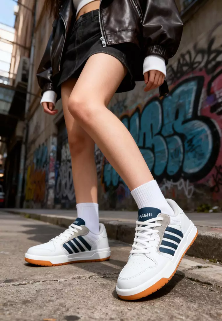 Striped Sneakers