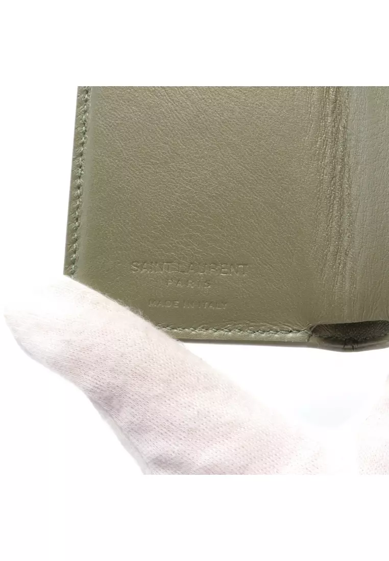 Ysl trifold wallet sale