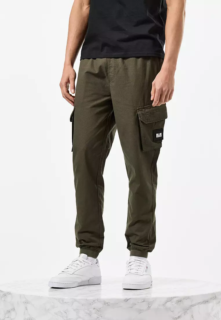 MENS CASTLE GREEN PIANEMO RIPSTOP PANT