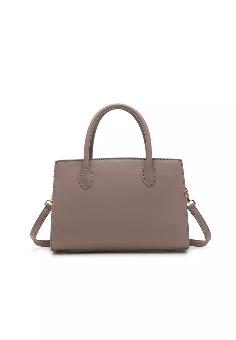 Women's Top Handle Bag / Sling Bag / Crossbody Bag - Old Rose