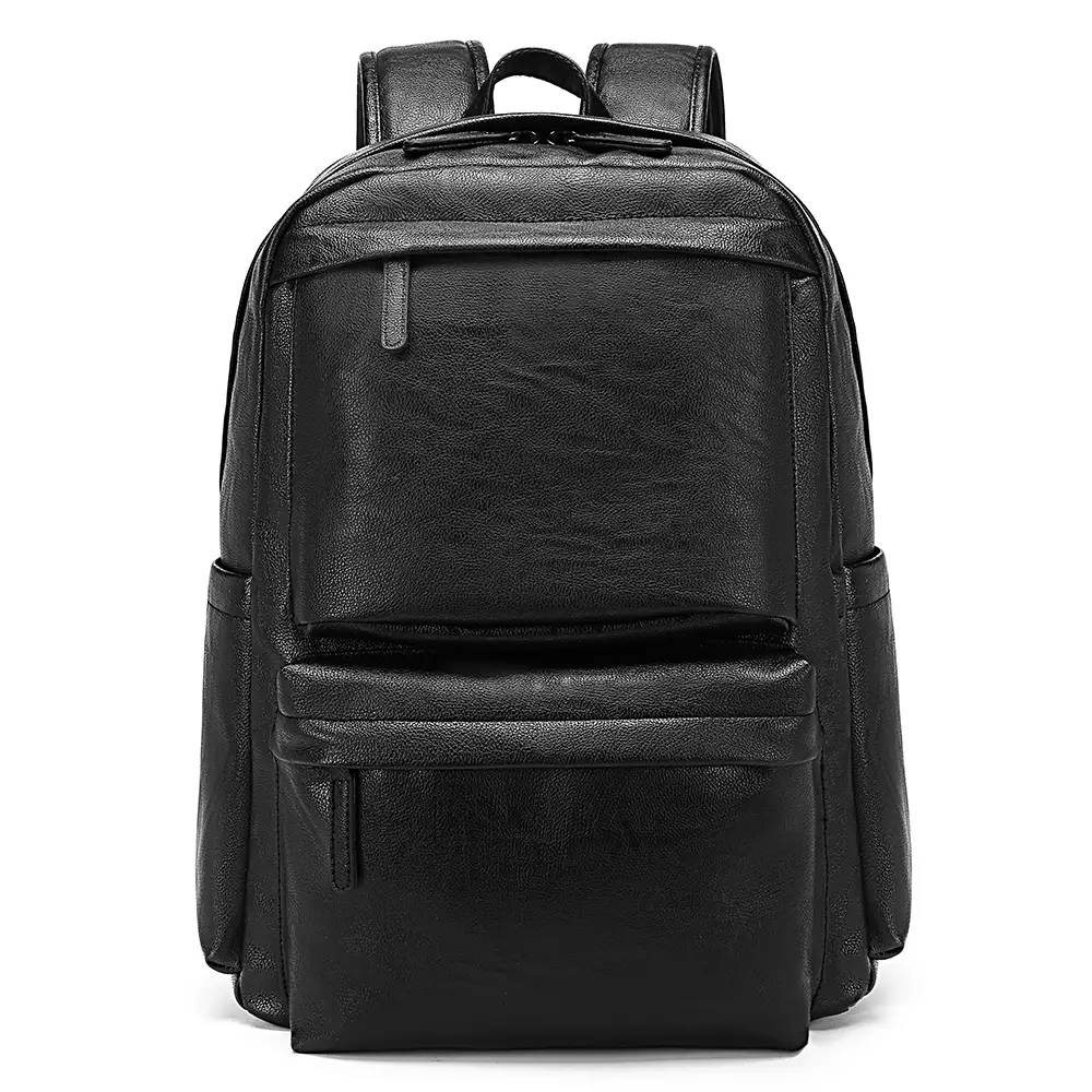 Luminox Tas Ransel Kasual Kulit PVC Sintetis IGA - Tas Ransel Pria Wanita Unisex - Backpack Daypack