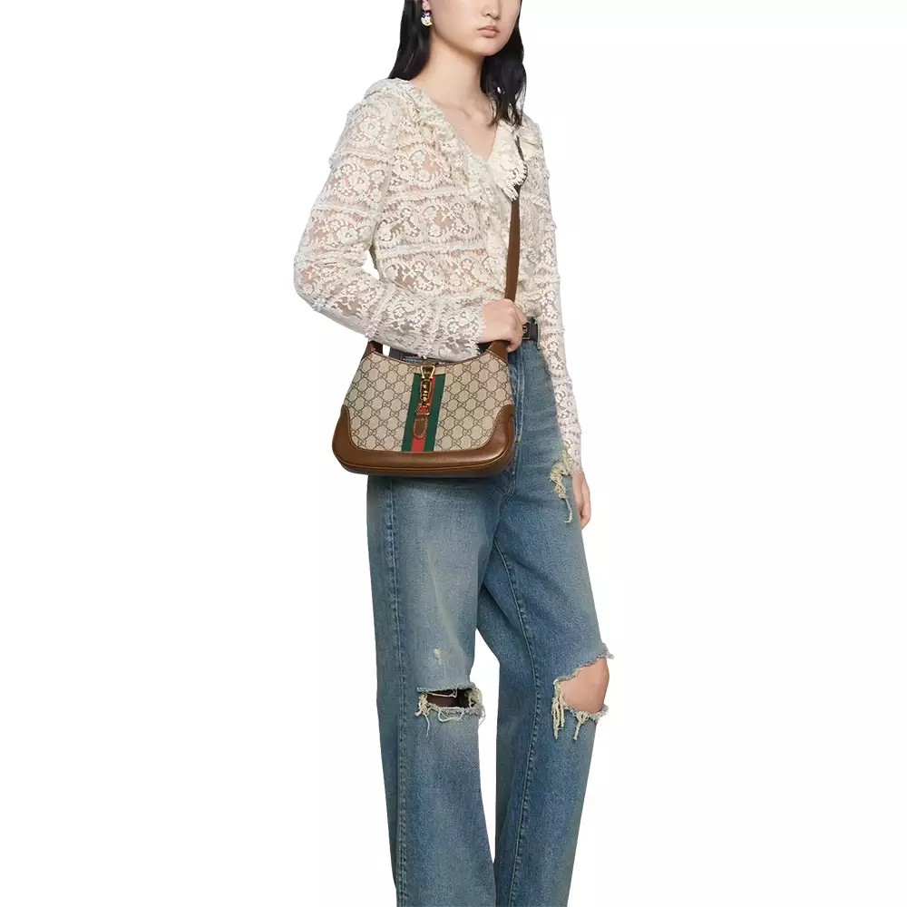 Jackie 1961 Small Shoulder Bag Brown