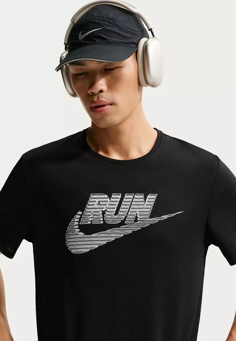 Miler Men's Dri-FIT UV-Protection Short-Sleeves Running Top