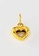 Arthesdam Jewellery gold Arthesdam Jewellery 916 Gold Solo Heart Pendant 12CDFAC1C32E9BGS_4