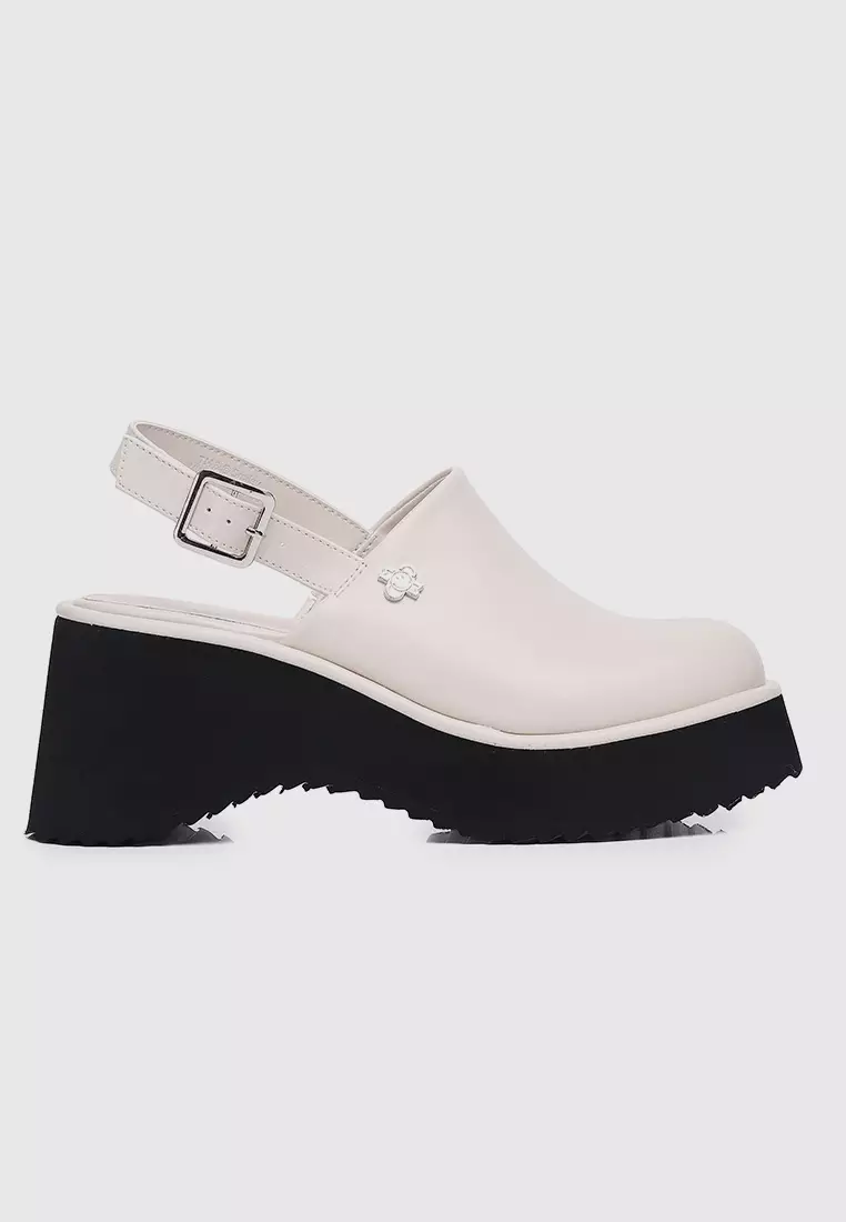 Discount on Milliot & Co.  shoes - SKU: Mc X Smiley Be Happy Platform Clogs