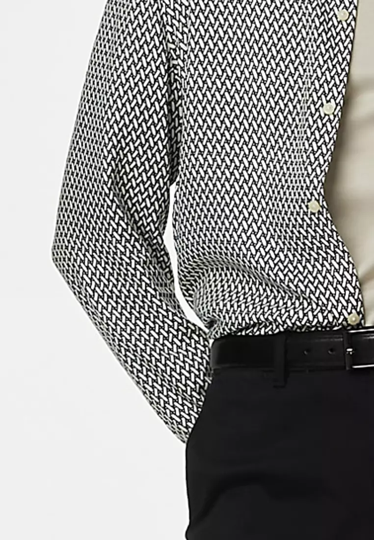 Geometric Print Shirt