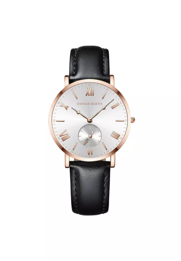 Buy OPCHIC Two-Pin And Half Leather Belt Casual Women's Watch