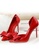 Twenty Eight Shoes red VANSA Double Bow D'orsay High Heels  VSW-H31682 FC495SHA92EED7GS_5