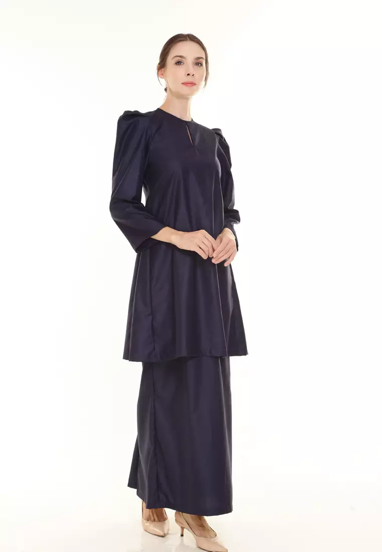 Yarra Kurung Modern in Dark Blue