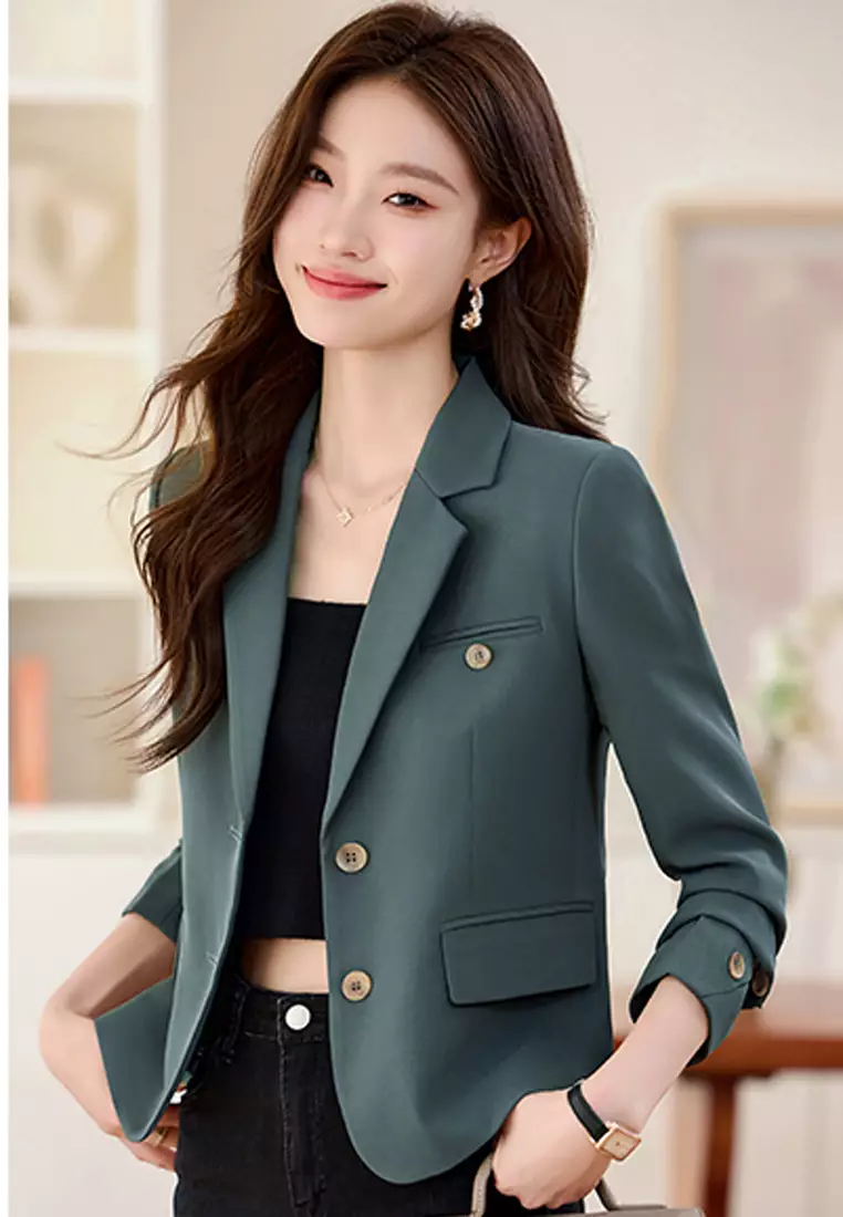 Short blazer online