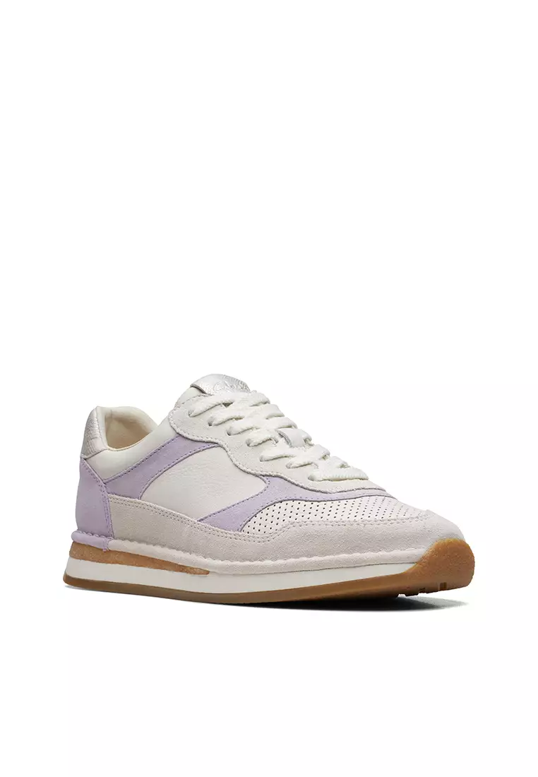 Discount on Clarks  shoes - SKU: Craft Run Tor Sneakers Off White