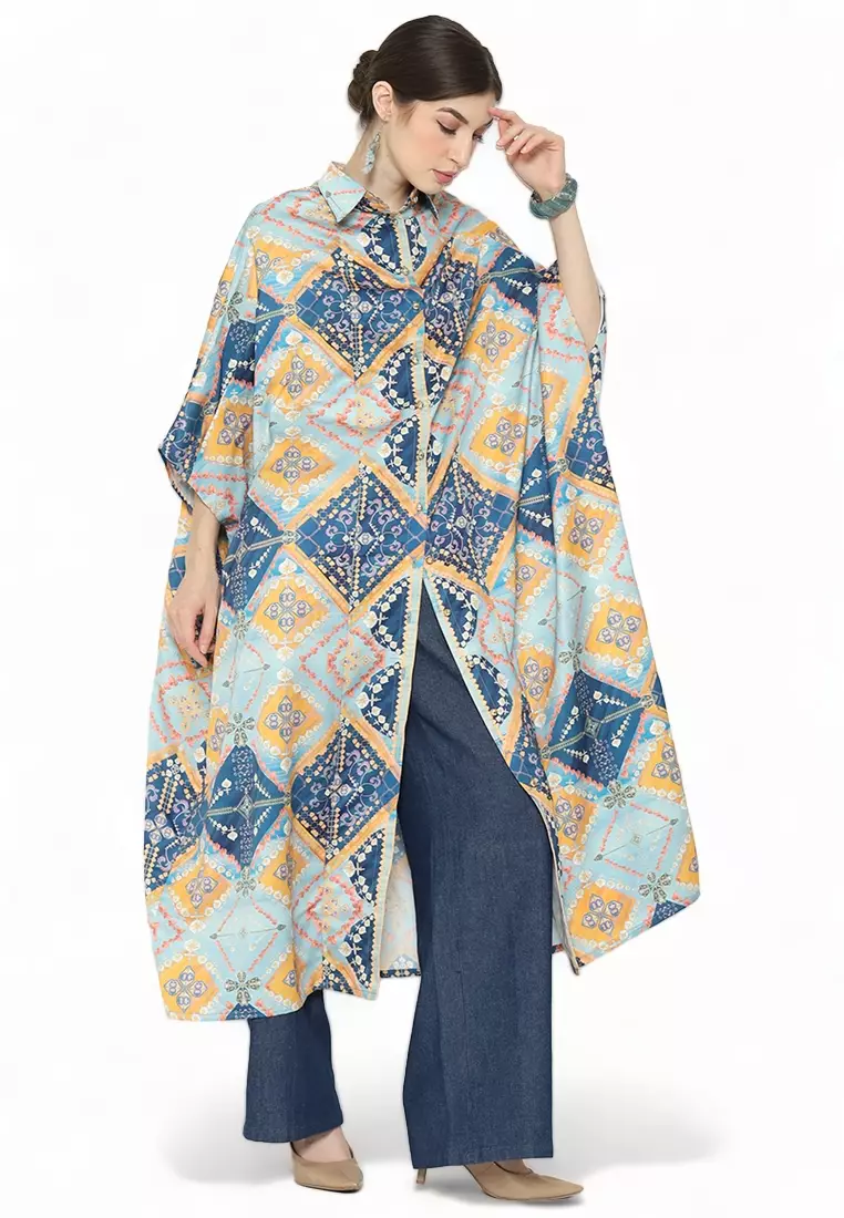 Kanzi Collared Kaftan