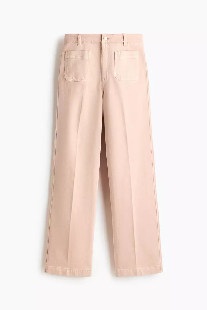Wide High Jeans