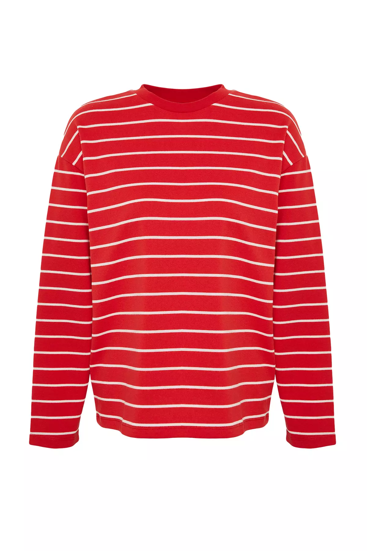 Striped Oversized Sweatshirt