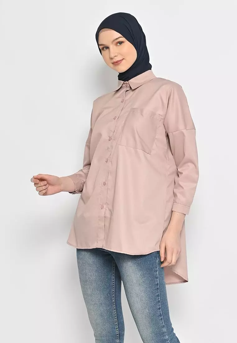 Sinom Ajeng Blouse Dusty Pink