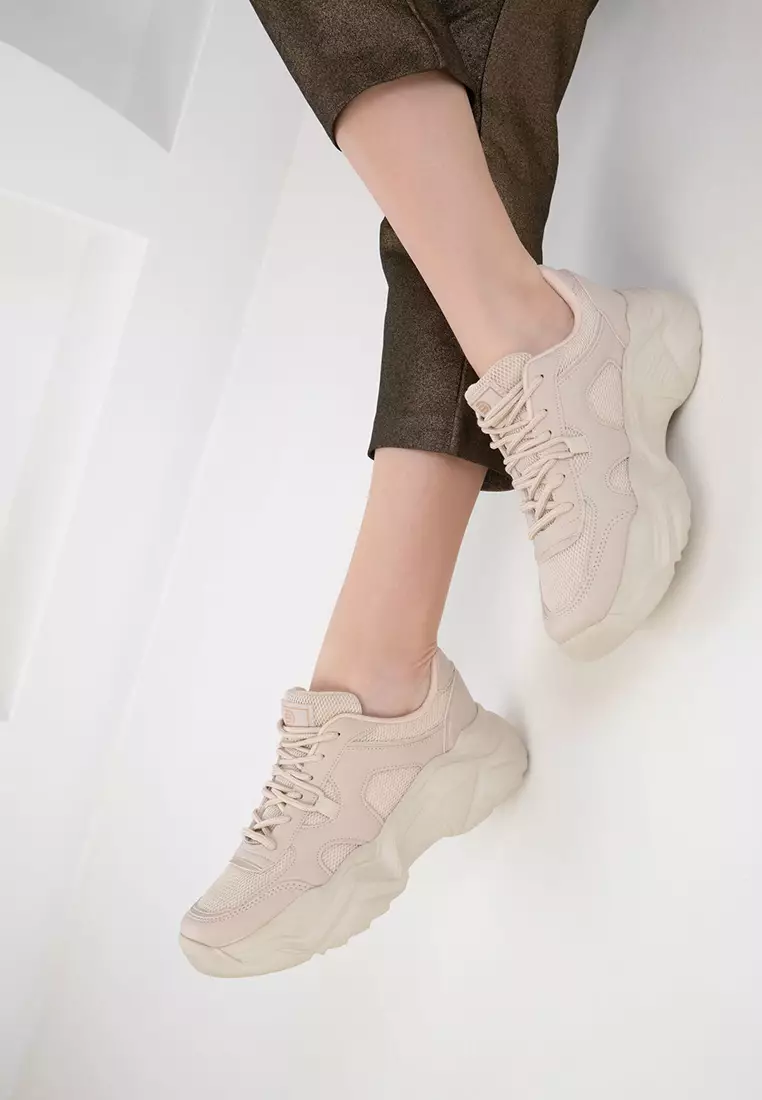 Beige Women's Sneaker 20574
