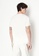 Armani Exchange white AX Armani Exchange Men Cotton Jersey Regular Fit T Shirt 0E1B2AABAC30D7GS_3