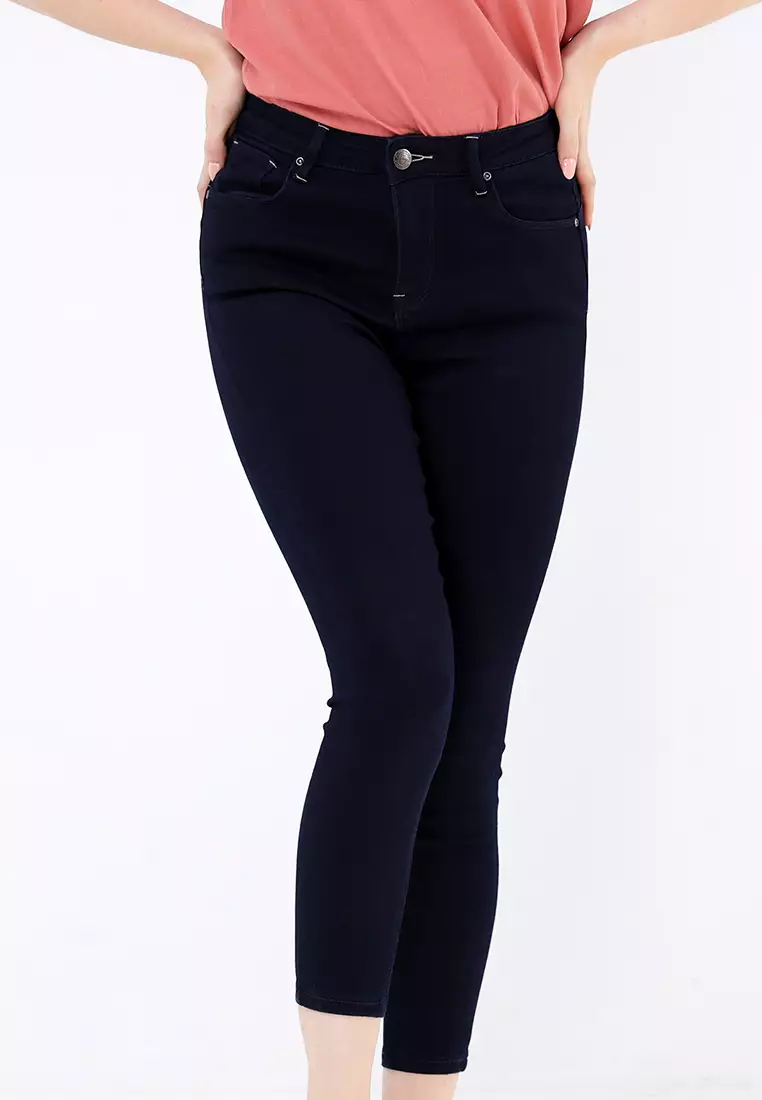 Cropped Skinny High Waist