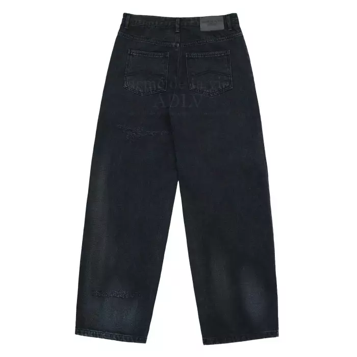 パンツ acme de la vie SYMBOL DESTROYED WASHING DENIM PANTS BLACK AD acme-de-la-vie-with-jeonghan-