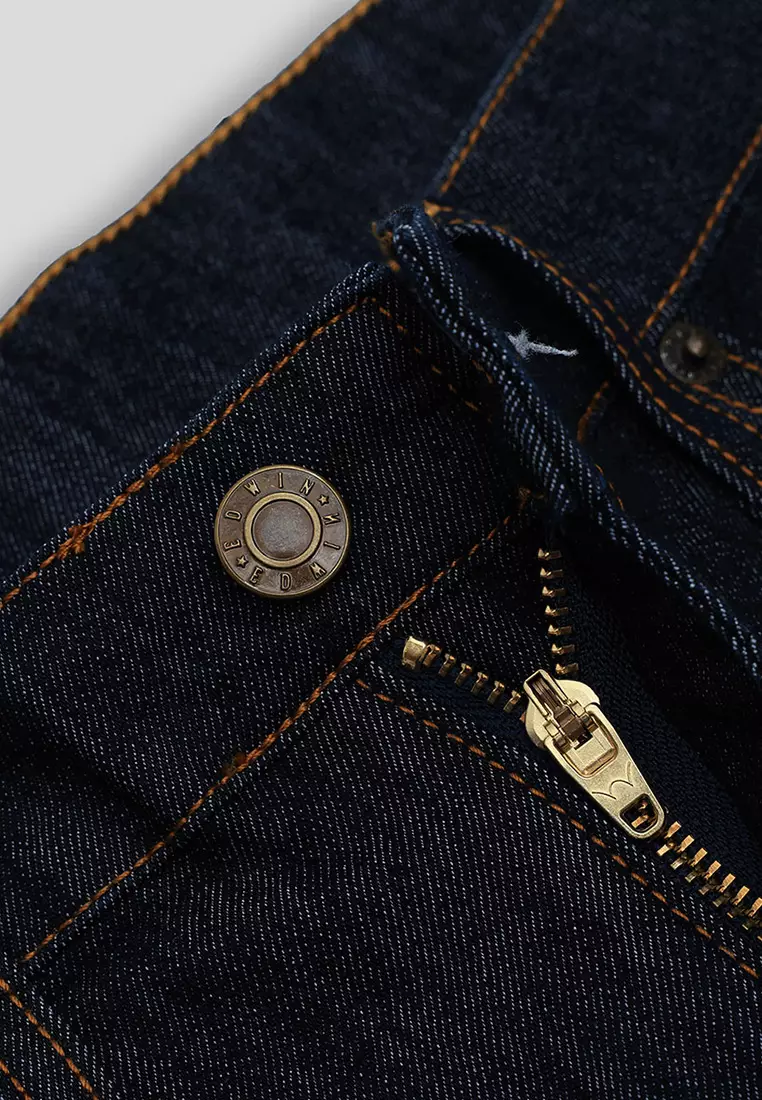 802 Slim Fit Twill Stretched Jeans DARK NAVY Celana Denim Pria