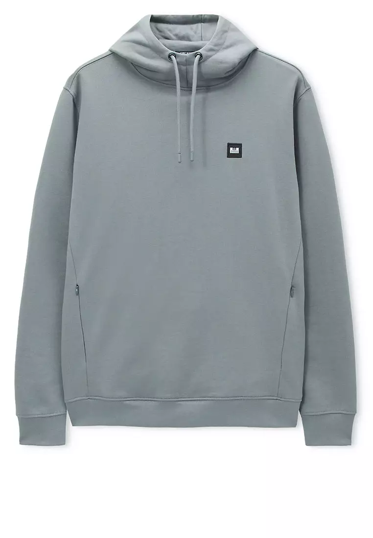 MENS PORPOISE RIBBE BADGE HOODIE