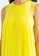 ck Calvin Klein yellow Pleated Maxi Dress 54F30AA20A377CGS_3
