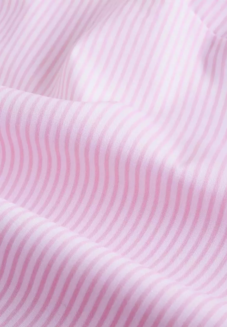 Fitted Stretch Essential Long Sleeve Shirt