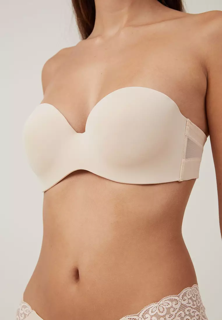 Everyday Mesh Contour Strapless Bra