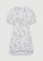 Maje white and multi Printed Jacquard And Ruffle Dress E8F5BAAB212118GS_7
