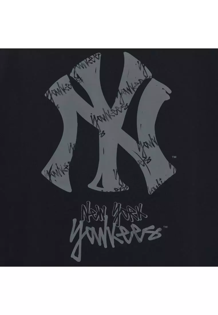 BASIC MEGA STREET LOGO OVER FIT T-SHIRTS NEW YORK YANKEES