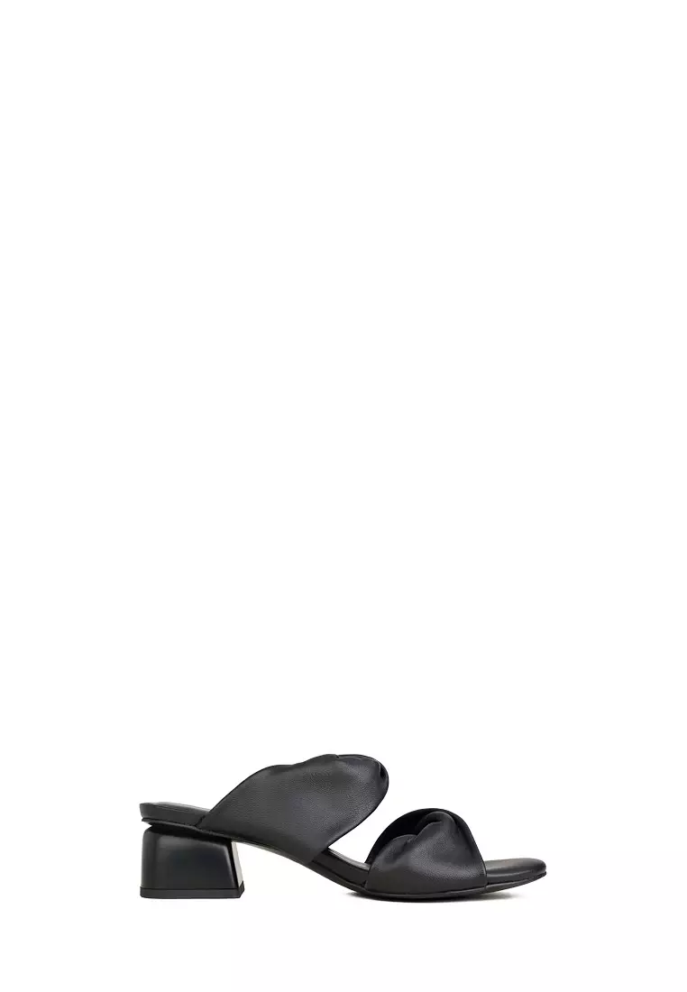 Discount on BONIA  shoes - SKU: Black Freya Heeled Sandals