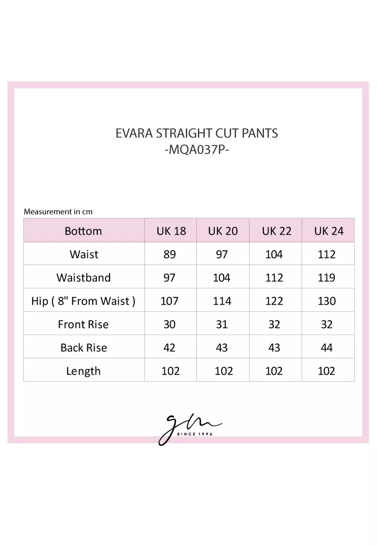 Evara Straight Cut Pants
