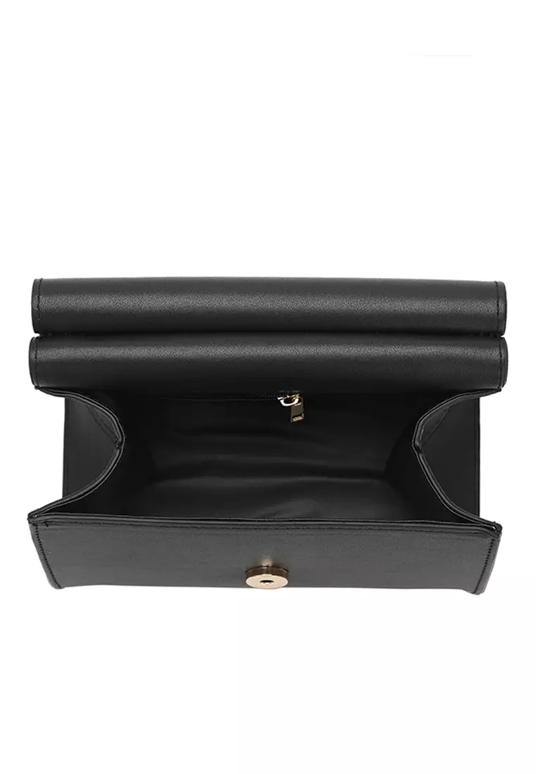 Women's Shoulder Sling Bag / Crossbody Bag - Black