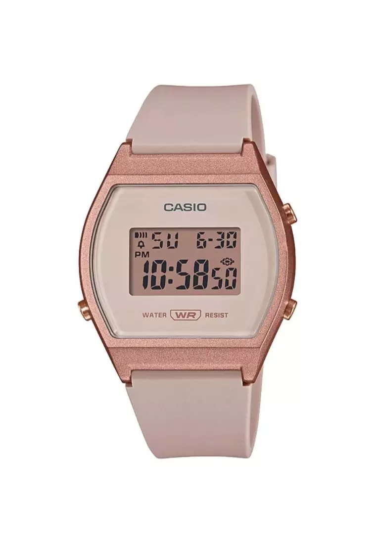 Buy Casio Casio General LW 204 4ADF Pink Silicon Strap Women s