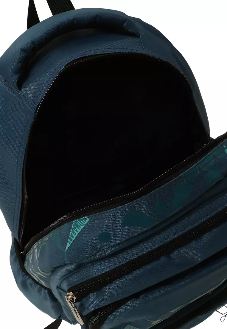 Alessio Tas Ransel Anak Pria Anti Air Backpack Large Compartment Material Nylon ORIGINAL - Green