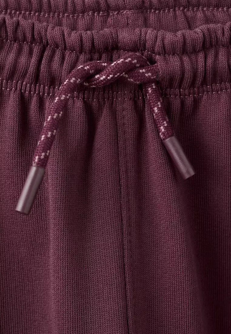 Cotton Jogger-Style Trousers