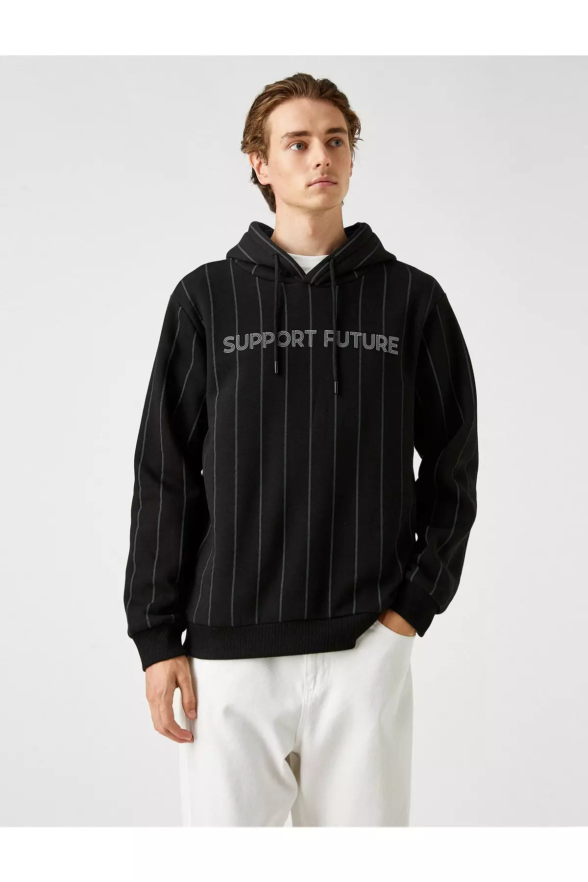 Puma hot sale striped sweatshirt