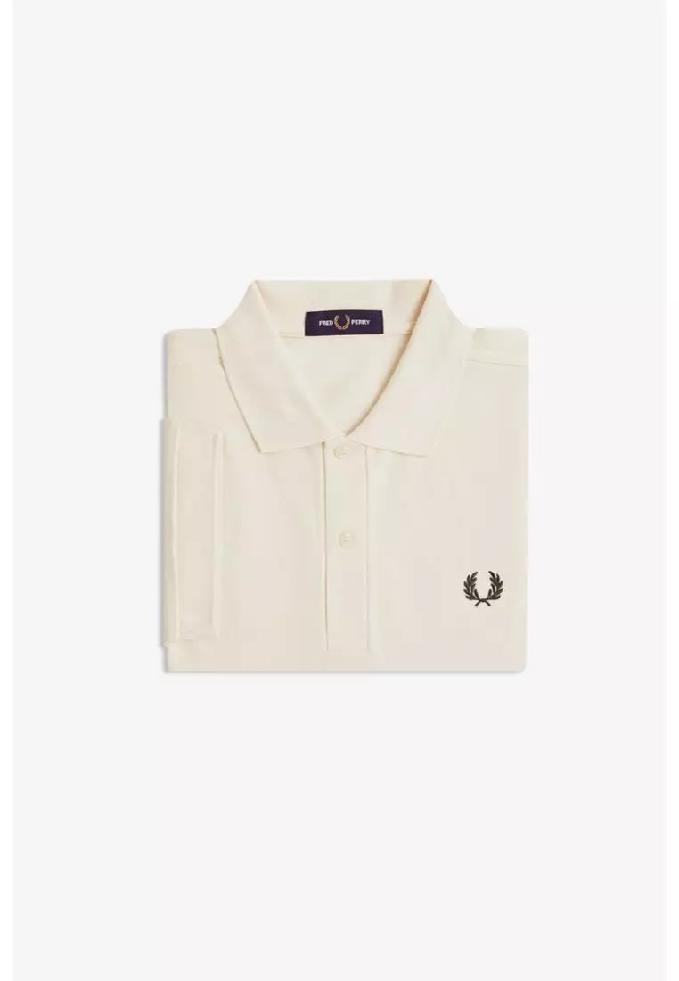 Fred Perry M6000 The Fred Perry Shirt (Ecru / Grassroots)