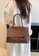 Lara brown Women's Plain Capacious PU Leather Tote Bag Shoulder Bag - Brown F853CAC59F39D1GS_6