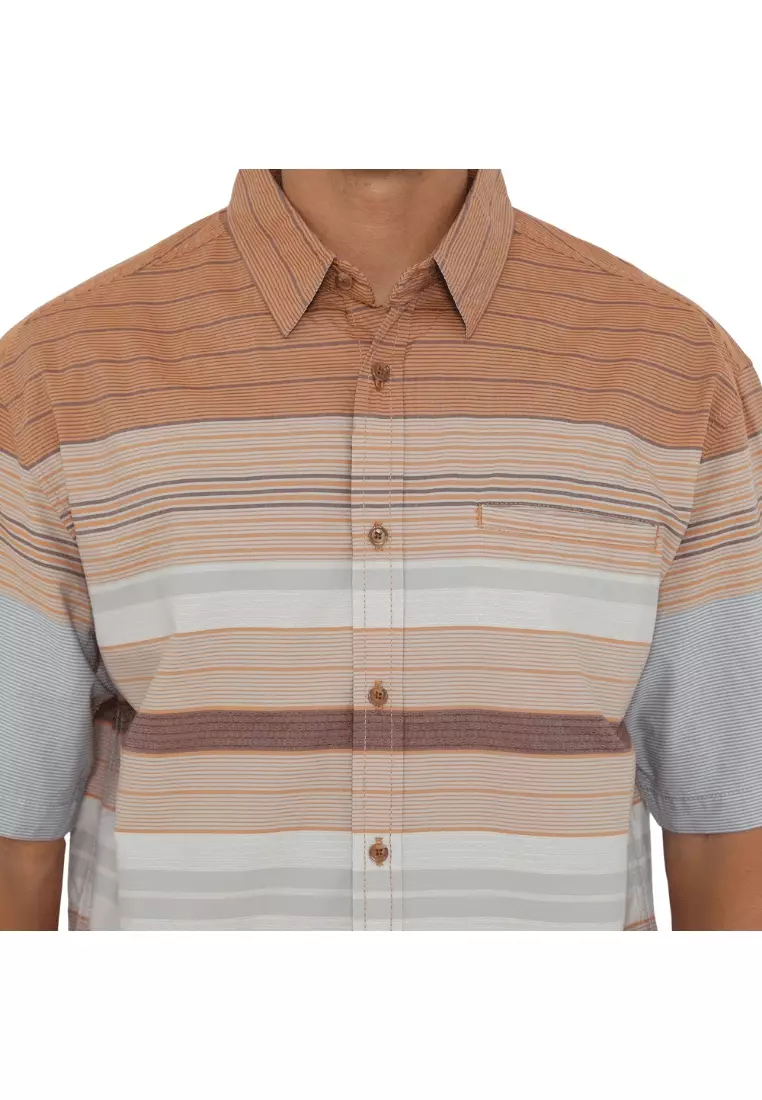 POLICE Kemeja Border Printing Regular Fit Pria